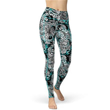 Load image into Gallery viewer, Spacefish Army Eco Friendly Leggings SPF50