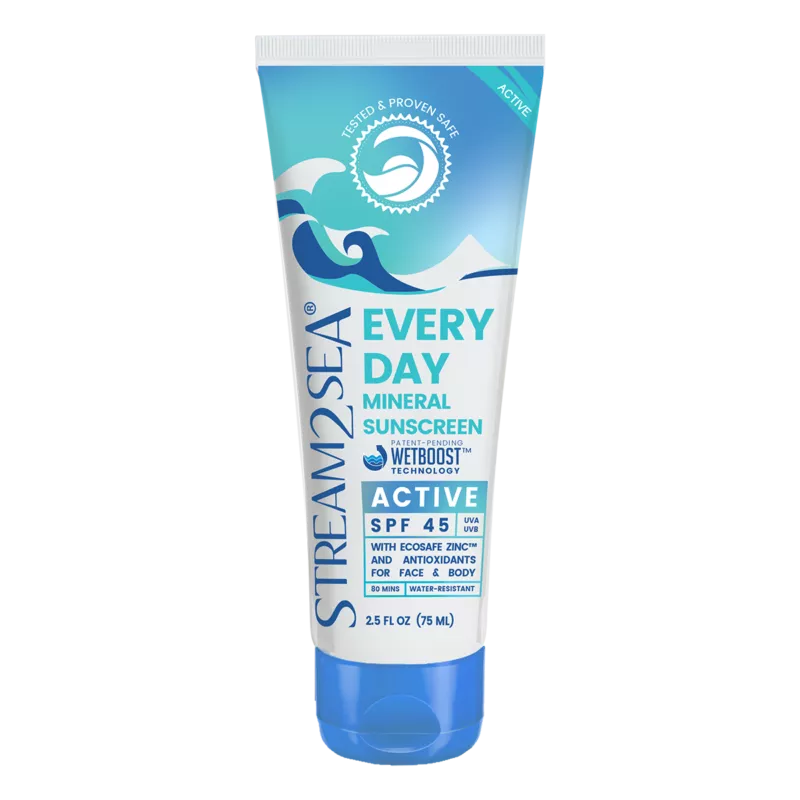 Stream2Sea Every Day SPF 45 Mineral Sunscreen