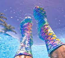 Load image into Gallery viewer, Spacefish Army Scuba Socks
