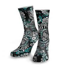 Load image into Gallery viewer, Spacefish Army Scuba Socks
